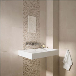 Kitchen Wall / Bathroom Matte Ceramic Tile 50x25cm Beige