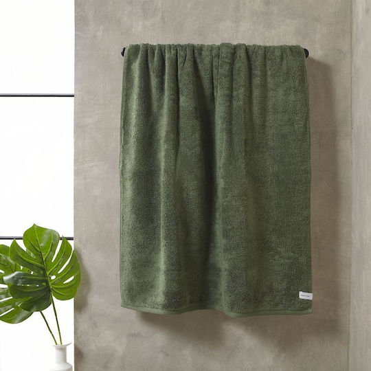 Aigaion Body Bath Towel 76x147cm Green Weight 600gsm
