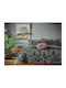 Double Quilt 220x240cm Elegant Gray Elegant