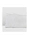 Aigaion Pillowcase Set with Envelope Cover White 50x70cm.