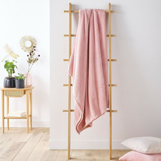 La Redoute Interieurs Cuvertură Pentru Canapea De Fotoliu Gofrat 130x180cm Roz