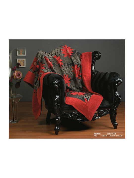 Mattex Bellini Armchair Throw Knitted 170x180cm...