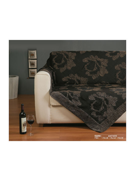 Mattex Bellini Armchair Throw Knitted 170x180cm...