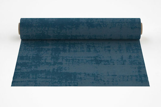Ntampoudis Decoration Fabric Velvet 27x200cm Blue - Blue