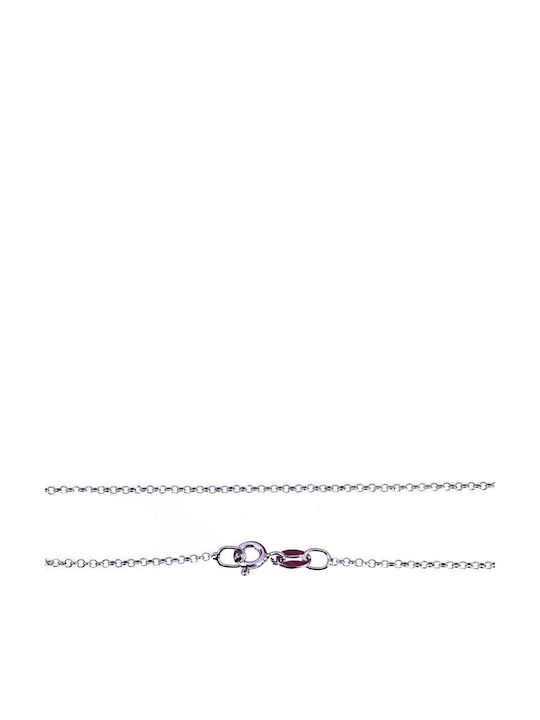 Gatsa Silver Chain Neck Length 40cm