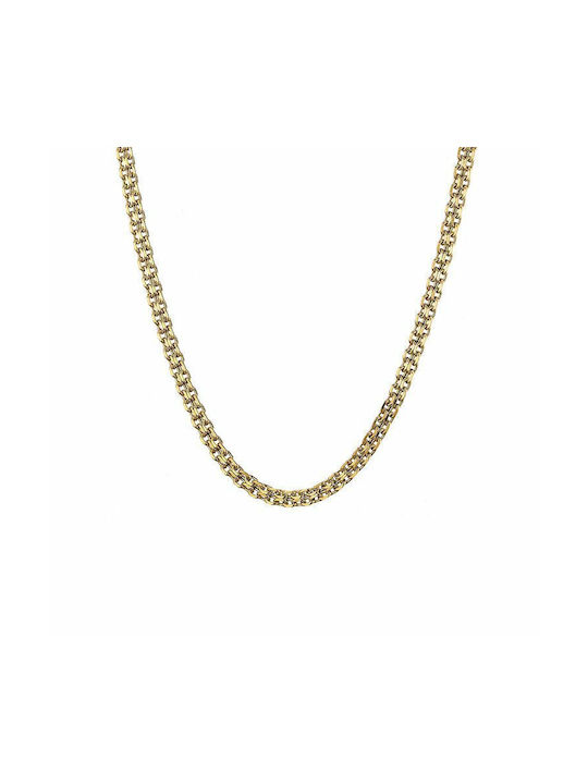 Amor Amor Chain Neck made of Stainless Steel Gold-Plated