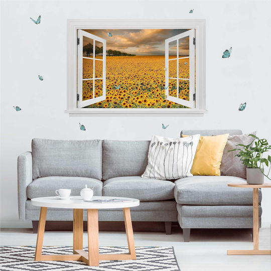 Dekorativer Aufkleber Wand 1Stück 90x120cm