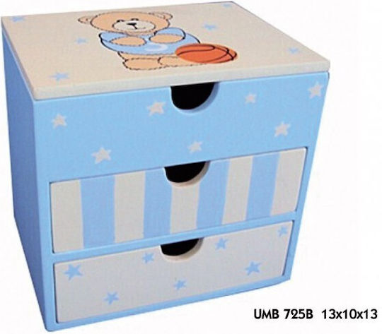 Royal Art Collection Dekorative Box 1Stück UMB725B Blau