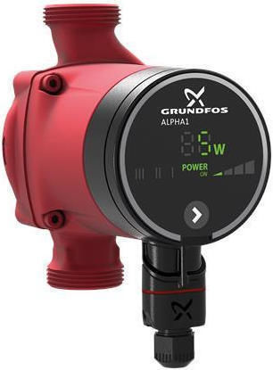 Grundfos Alpha2 25-40 N 180 25/4 Ηλεκτρονικός Κυκλοφορητής Ανακυκλοφορίας Ζεστού Νερού Χρήσης 180mm