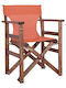 Scaun de regizor Lemn Maro 60x51x86cm