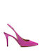 Philippe Lang Leder Pumps Fuchsie