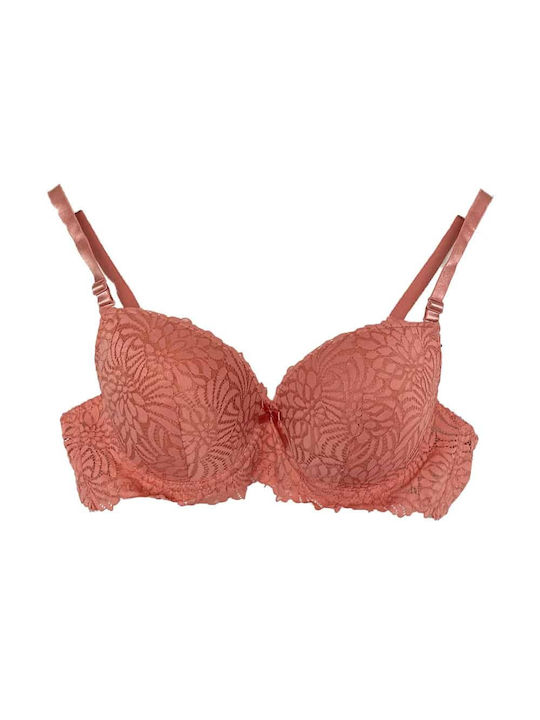 Harvest & Cloud Push Up Bra Black
