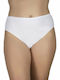 Tai Plus Βαμβακερά Talie înaltă Femei Slip MultiPack Albe