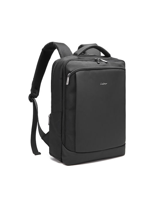 Lavor Fabric Backpack with USB Port Black