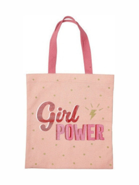 Sass & Belle Fabric Shopping Bag in Pink color