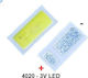 Smd LED Θερμό Λευκό 1τμχ 4020W3C6