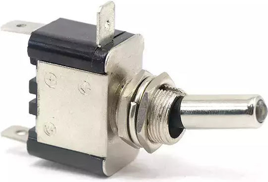 On-Off switch Toggle with Lighting Yellow 1pcs