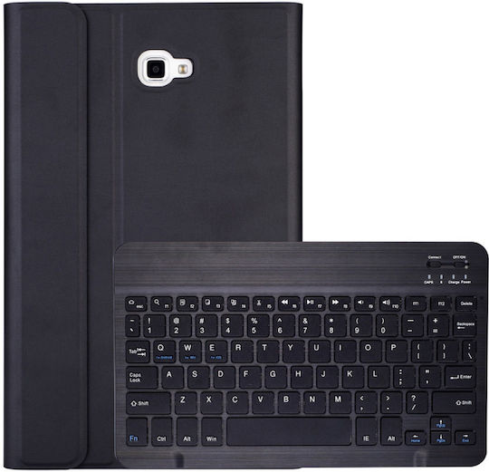Bluetooth Flip Cover με Πληκτρολόγιο στα Αγγλικά US Μαύρη (Galaxy Tab A 10.1 2016Galaxy Tab A 10.1)