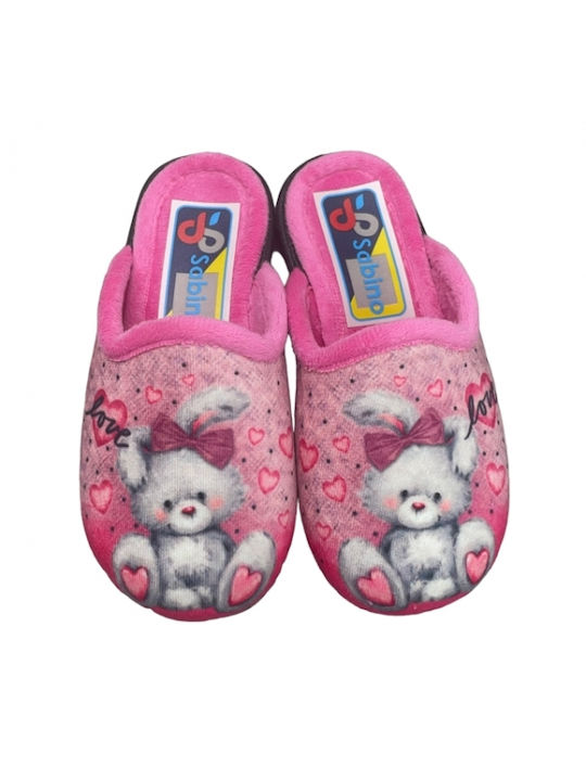 Sabino Kids Slippers Fuchsia