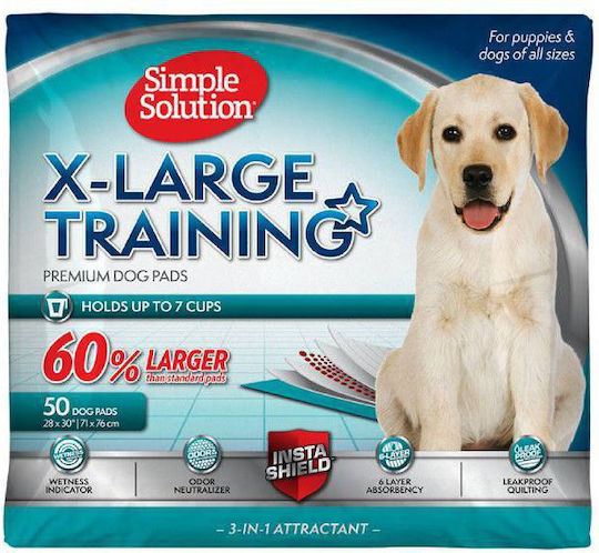 Simple Solution Pampers pentru câini 71x73cm - 76cm 10buc