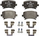 Ate Brake Pad Rear for Audi A3 / A4 / A6 Citroen C6