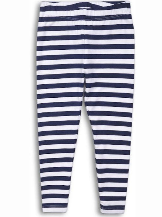 Minoti Kids Long Legging Striped Blue