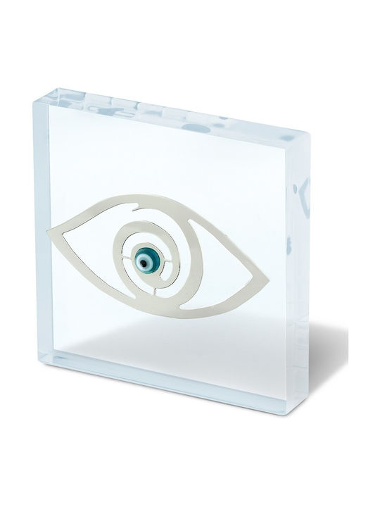Tabletop Lucky Charm Burner Transparent made of Plexiglass 10x10cm 1pcs