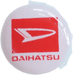 Daihatsu Car Signal Stickers with Enamel Coating Daihatsu 1.4 x 1.4cm for Car Key 1pcs