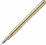 Kaweco Supra Brass Stilou Broad Auriu din Alamă