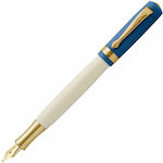 Kaweco Student Writing Pen Extra Broad White made of Plastic with Blue Ink