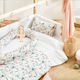 Bimbidreams Σετ Κούνιας Montessori Flamingo Λευκό 4τμχ