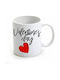 Valentines Day Mug Ceramic White 325ml