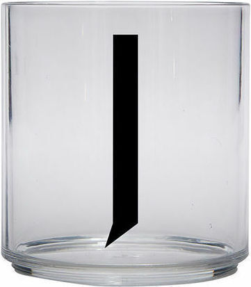 Design Letters "j'' Glas Wasser aus Plastik 220ml 1Stück Design Letters "j'' Glas Wasser aus Plastik 220ml 1Stück