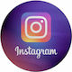 Koupakoupa Instagram Плот за рязане Стъклен Лилав 30x30см 1бр