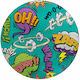Koupakoupa Round Glass Chopping Board Green 30x30cm