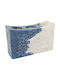 Decorative Candle Blue 18x6cm 1pcs