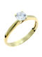 Single Stone from Gold 14K