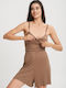 Women's One-piece Shorts Beige