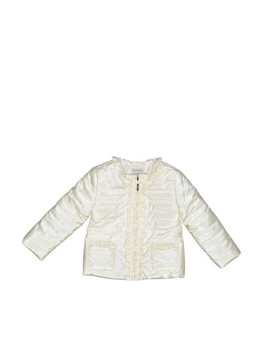 Kids' Casual Jacket Short White