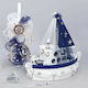 Katsigiannis Baptism Package with Theme Navy 4pcs