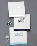 Christening Oilcloths Set White