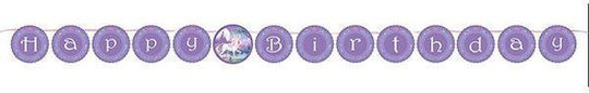 Creative Converting Happy Birthday Garland for Party Unicorns