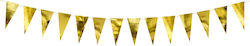 PartyDeco Party Halloween Garland in Gold Colour 13cm