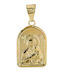 Tasoulis Jewellery Collection Μενταγιόν Παιδικό Φυλαχτό με την Παναγία από Χρυσό 9K 9K509-3SPA