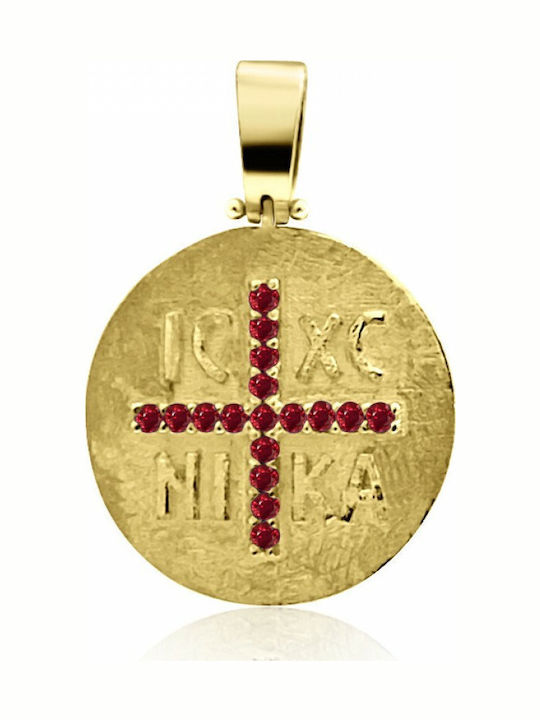 Chrilia Pendant Kids Talisman Konstantinato made of Gold 14K ME2236