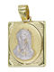 Roloi Kaliamanis Pendant Kids Talisman Double Sided Konstantinato made of Gold 14K PM1177