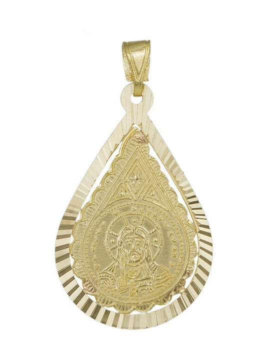 Pendant Kids Talisman Constantine from Gold 9K 038671