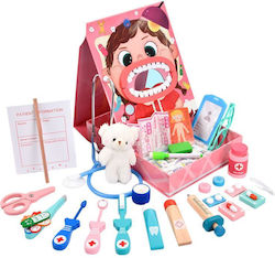 Marionette Wooden Toys Medical Set Made of Wood for 3+ Years Marionette Wooden Toys Medical Set Made of Wood for 3+ Years
