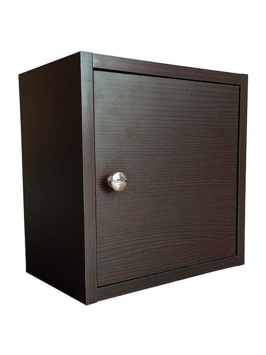 Office Storage Chipboard Cabinet wenge L30xW20xH30cm