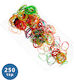 Niobe Professional Set Hair Elastics for Braids 250 Pieces